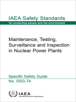 cover image of Maintenance, Testing, Surveillance and Inspection in Nuclear Power Plants